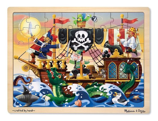 Cover for Melissa And Doug · Pirate Adventure Jigsaw (N/A)