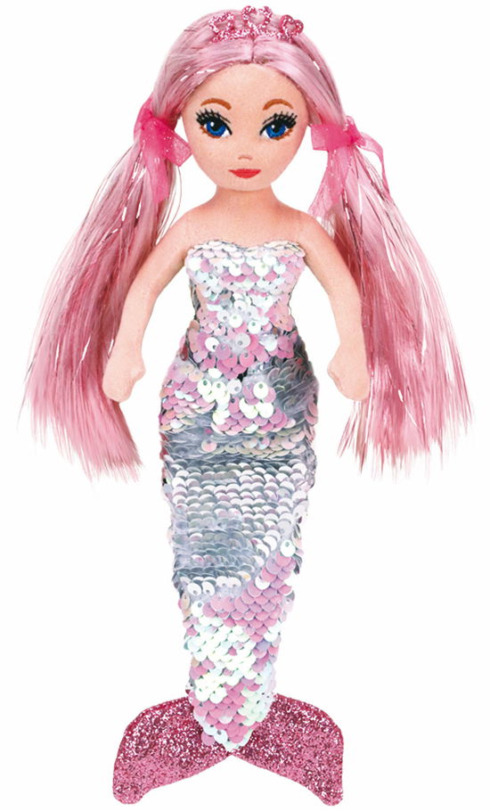 Ty  Mermaid  Cora Pink Sequin Plush - Ty  Mermaid  Cora Pink Sequin Plush - Merchandise - Ty Inc. - 0008421021000 - 