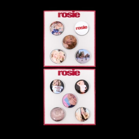 Cover for ROSE (BLACKPINK) · Rosie - Pin Badge Set (Anstecker) [A edition] (2025)