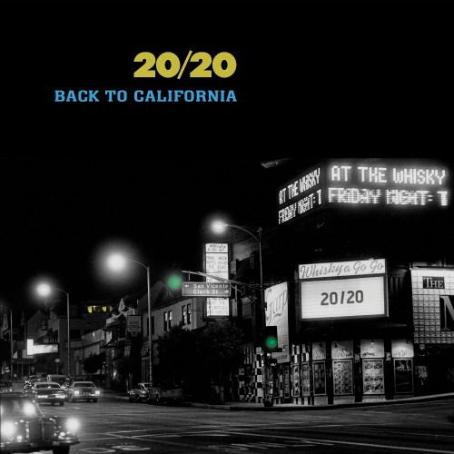 Cover for 20/20 · Back to California (CD) (2025)