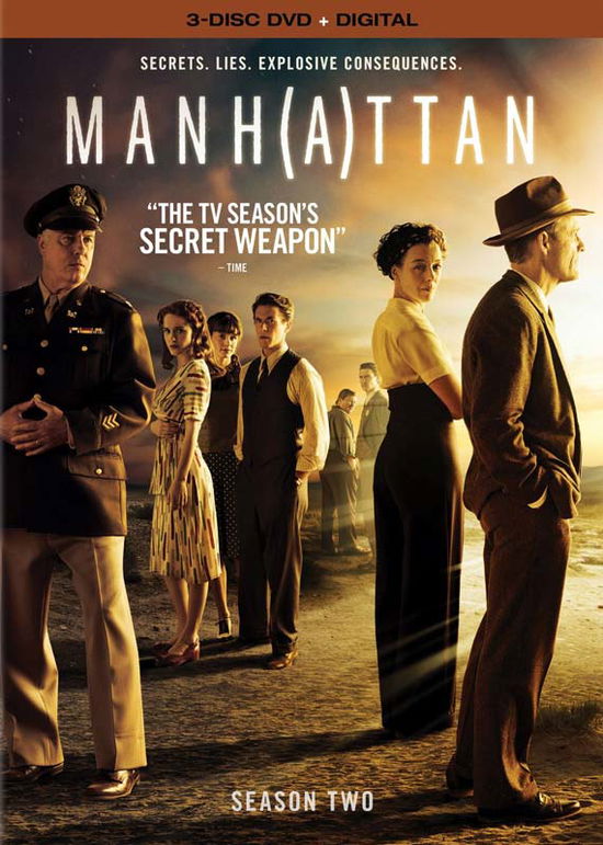 Cover for Manhattan: Season 2 (DVD) [Box set] (2016)