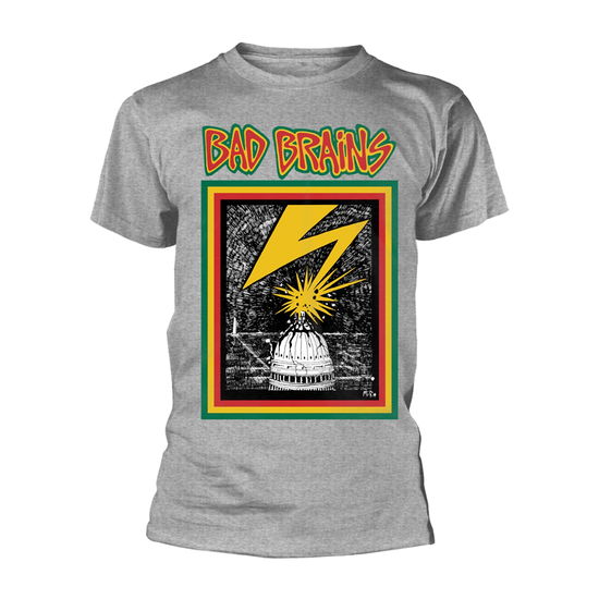 Bad Brains · Bad Brains (Grey) (T-shirt) [size XL] [Grey edition] (2018)