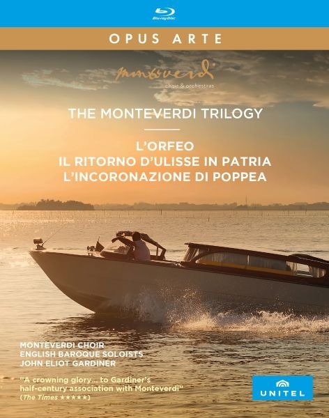 Monteverdi Trilogy - Monteverdi Choir / English Baroque Soloists / John Eliot Gardiner - Film - OPUS ARTE - 0809478073000 - 19. maj 2023