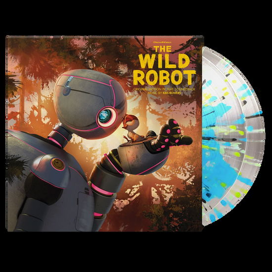 Cover for Kris Bowers · The Wild Robot (LP) [Crystal Clear with Blue Orb &amp; Green, Mint, Blue, and Black Splat edition] (2024)