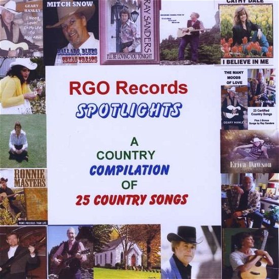 Cover for Rgo Records Spotlights a Compilation of 25 Country (CD) (2011)
