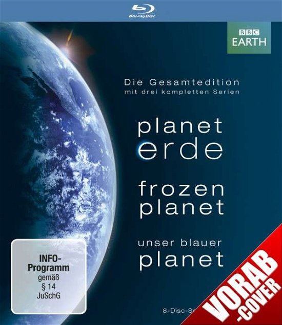 Cover for Planet Erde / Frozen Planet / Unser Blau (Blu-ray) (2014)