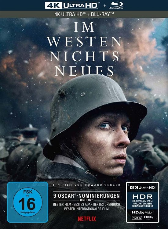 Im Westen Nichts Neues (2022)-2-disc Mediabook ( - Edward Berger - Elokuva -  - 4042564230000 - tiistai 25. huhtikuuta 2023