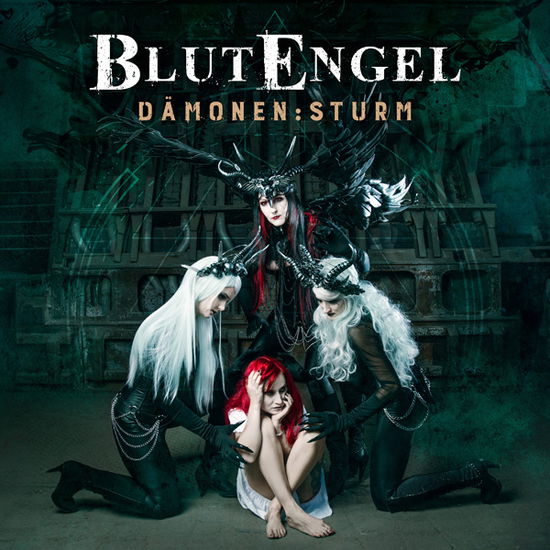 Cover for Blutengel · Dämonen:sturm (Dark Green Vinyl 2lp) (LP) [Coloured edition] (2025)