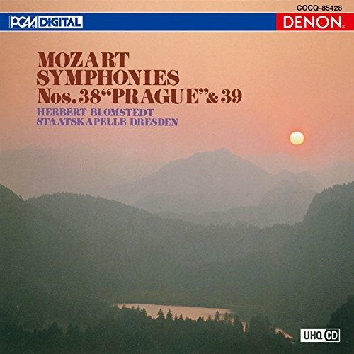 Cover for Herbert Blomstedt · Mozart:symphonies Nos.38 &amp; 39 (CD) [Japan Import edition] (2018)