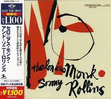 Cover for Monk,thelonious / Rollins,sonny · Thelonious Monk &amp; Sonny Rollins (CD) (2011)