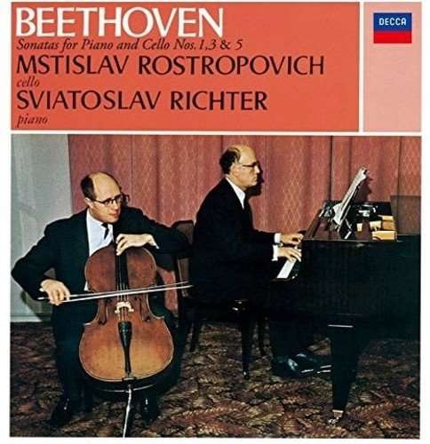 Beethoven: Cello Sonatas 1 & 3 - Beethoven / Rostropovich,mstislav - Musikk - UNIVERSAL - 4988031210000 - 5. mai 2017
