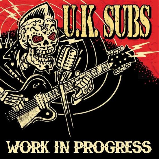 Cover for UK Subs · WORK IN PROGRESS - 2x10” GOLD AND SILVER VINYL (10&quot;) (2022)