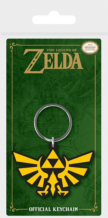 The Legend of Zelda  Rubber Keychain - Pyramid - Fanituote - PYRAMID - 5050293387000 - torstai 7. helmikuuta 2019