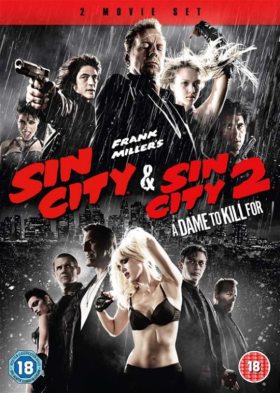 Cover for Sin City / Sin City 2 - A Dame To Kill For (DVD) (2014)
