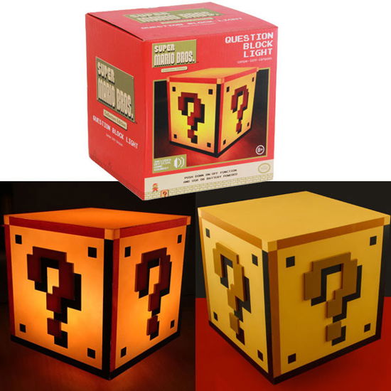 Super Mario Bros: Question Block Light - Paladone - Produtos - Paladone - 5055964701000 - 14 de maio de 2019