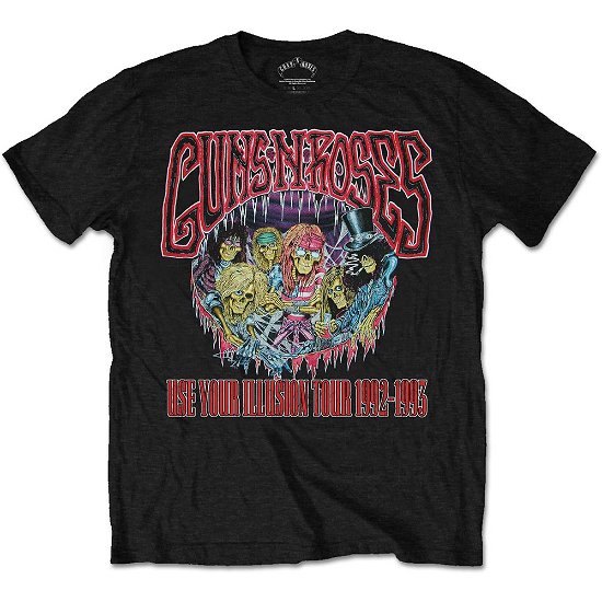 Guns N' Roses Unisex T-Shirt: Illusion Monsters - Guns N Roses - Merchandise - Bravado - 5055979990000 - 
