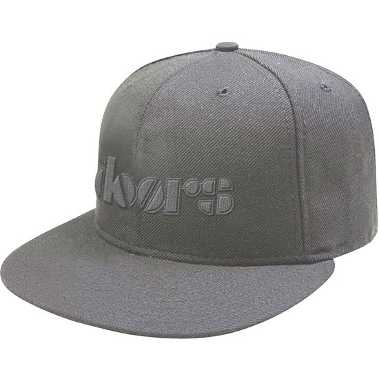 Cover for The Doors · The Doors Unisex Snapback Cap: Logo (Klær) [Grey - Unisex edition]