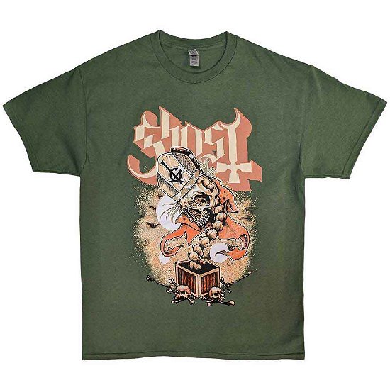 Ghost Unisex T-Shirt: Jack In The Box - Ghost - Koopwaar -  - 5056737201000 - 