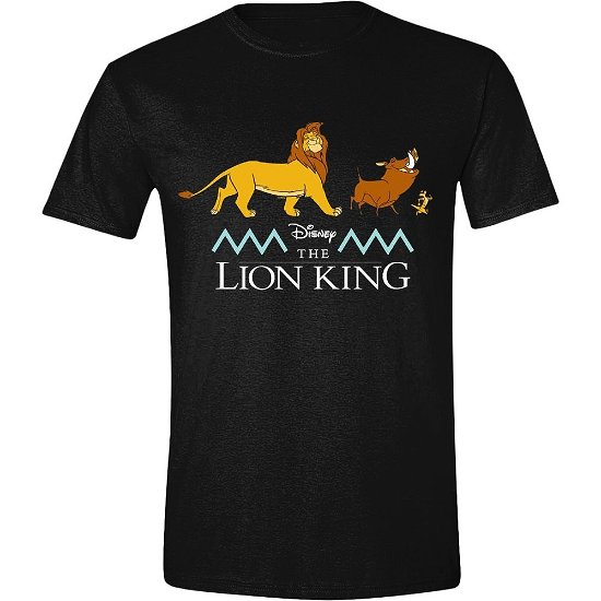 The Lion King - Logo And Characters Men T-Shirt - - Disney - Andet -  - 5057736971000 - 