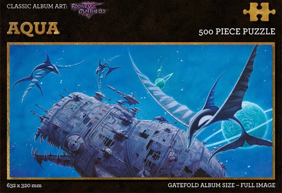 Cover for Rodney Matthews · Aqua (500 Piece Puzzle) (Puslespill) (2022)