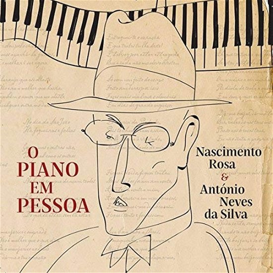 Cover for Rosa, Nascimento &amp; Antonio Neves Da Silva · O Piano Em Pessoa (CD) (2018)