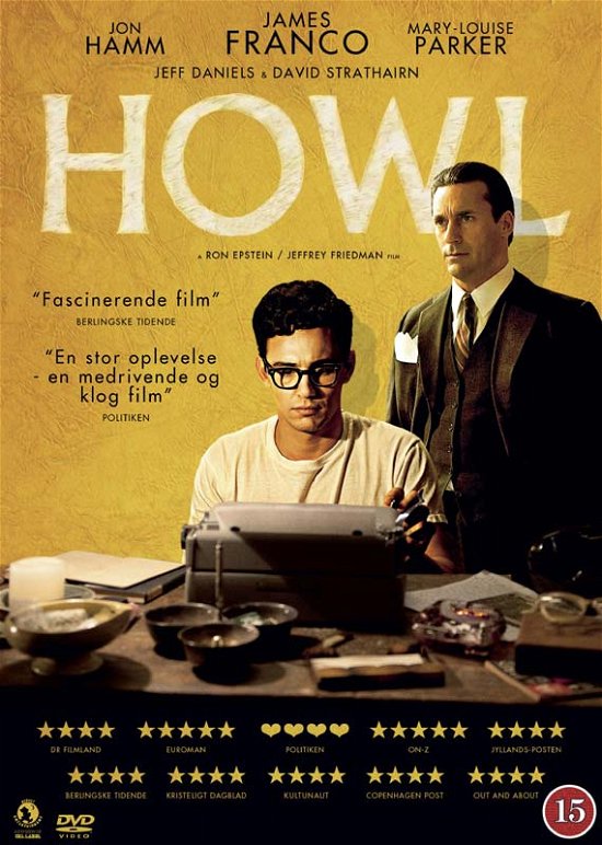 Cover for James Franco · Howl (DVD) (2011)