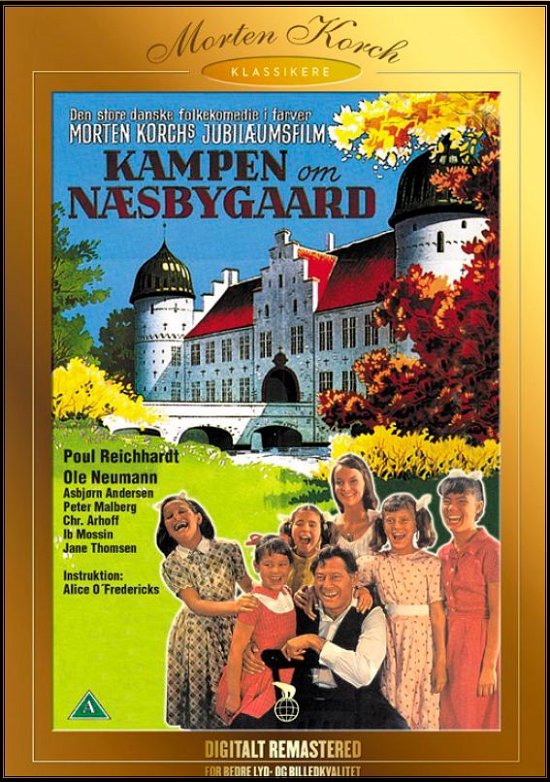Cover for Morten Korch Klassiker · Kampen Om Næsbygaard (DVD) (2014)