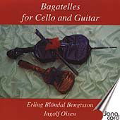 Bagatelles for Cello & Guitar - Bach / Villa-lobos / Martini / Bengtsson / Olse - Musik - DAN - 5709499335000 - 8 september 2009