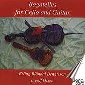 Cover for Bach / Villa-lobos / Martini / Bengtsson / Olse · Bagatelles for Cello &amp; Guitar (CD) (2009)