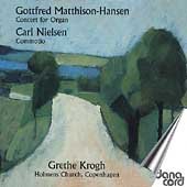 Cover for Krogh · Concert for Organ (CD) (1997)