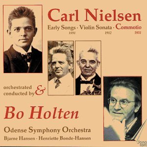 Cover for Nielsen / Holten · Commotio &amp; Other Works (CD) (2002)