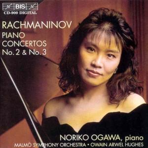 Cover for Rachmaninoff / Ogawa,noriko / Malmo So, Hughes · Piano Cto #2 Op.18 / Piano Cto #3 Op.30 (CD) (1999)