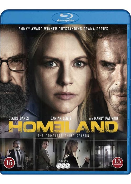 Cover for Homeland · Homeland - Season 3 (Blu-ray) (2014)