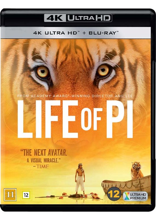 Cover for Life of Pi (4K UHD + Blu-ray) [4K edition] (2016)