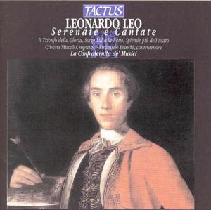 Serenades & Cantatas - Leo / Confraternita De Musici / Prontera - Musik - TACTUS - 8007194102000 - 2. Oktober 2001