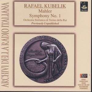 Cover for Mahler / Rai / Kubelik · Symphony No 1 in D Major (CD) (2006)