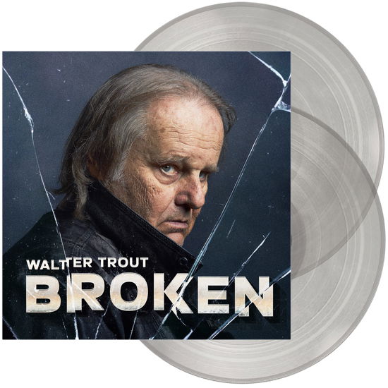 Cover for Walter Trout · Broken (LP) [Transparent Vinyl edition] (2024)