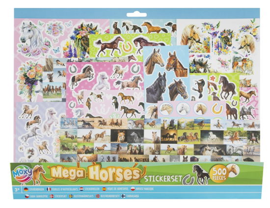 Mega Stickerset Paarden 500st. - Grafix - Koopwaar -  - 8715427093000 - 