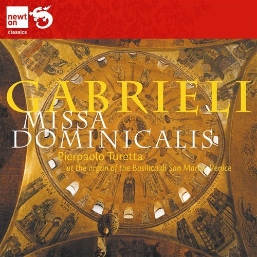 Cover for Turetta Pierpaolo · Gabrieli - Missa Dominicalis (CD) [Organ edition] (2012)