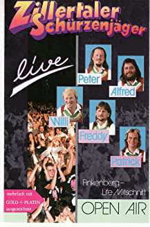 Live / Open Air Finkenberg - Zillertaler Schürzenjäger - Música - TYRO - 9003548504000 - 31 de diciembre de 1994