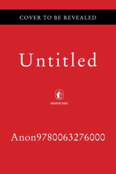 Cover for Anon9780063276000 · Untitled (Hardcover Book) (2023)