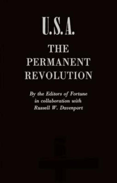 Cover for &quot;Fortune&quot; · U.S.A., The Permanent Revolution (Hardcover Book) [New edition] (1980)