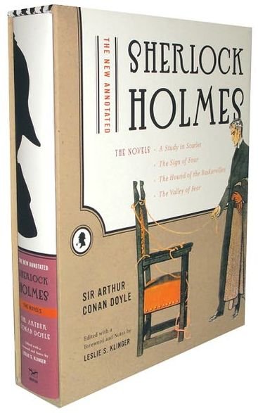 Cover for Arthur Conan Doyle · The New Annotated Sherlock Holmes: The Novels - The Annotated Books (Gebundenes Buch) [Slipcased edition] (2005)