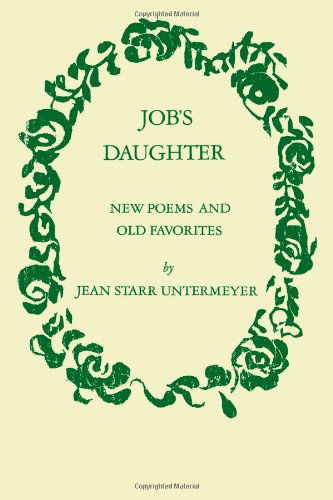 Cover for Jean Starr Untermeyer · Job's Daughter (Paperback Book) (2024)