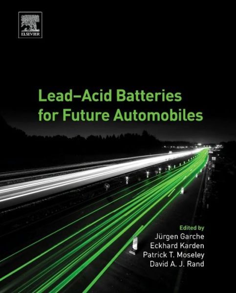 Cover for Lead-Acid Batteries for Future Automobiles (Hardcover Book) (2017)