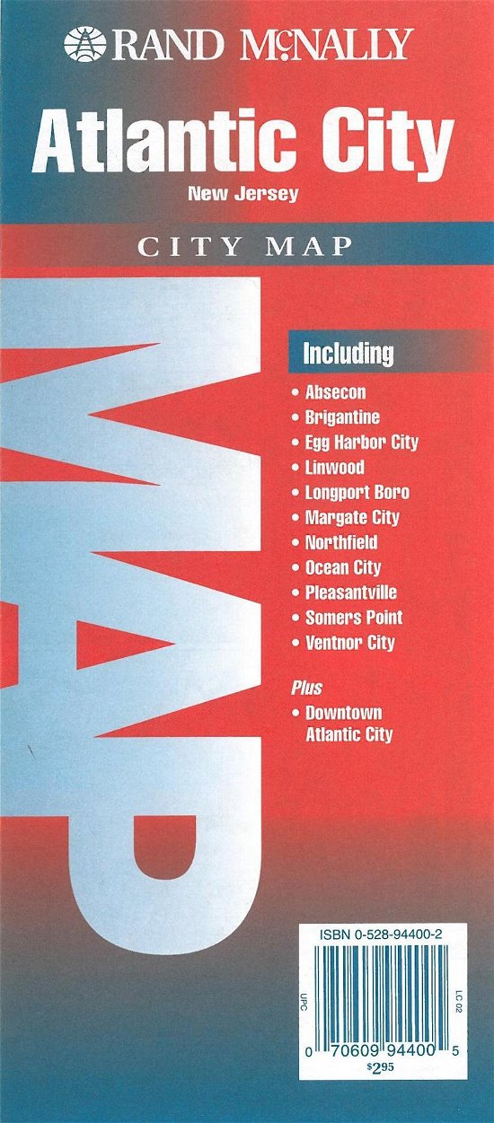 Cover for Rand McNally · Atlantic City (Gebundenes Buch) (1997)