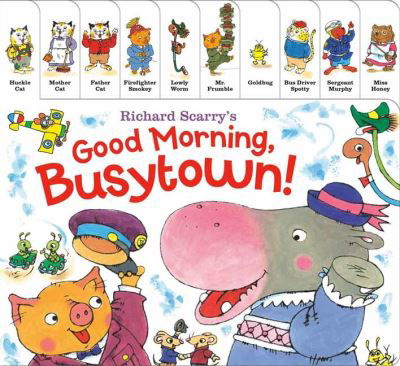 Cover for Richard Scarry · Richard Scarry's Good Morning, Busytown! (Tavlebog) (2021)