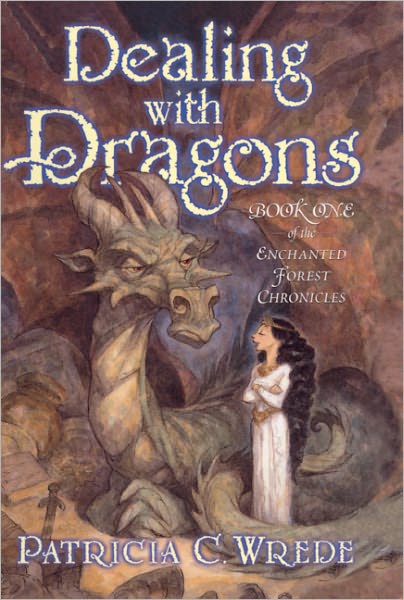 Cover for Patricia C. Wrede · Dealing with Dragons (Turtleback School &amp; Library Binding Edition) (Enchanted Forest Chronicles) (Hardcover Book) [Turtleback School &amp; Library Binding edition] (2015)