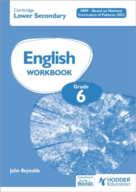 Cover for John Reynolds · Cambridge Lower Secondary English Workbook Grade 6 SRM - Based on National Curriculum of Pakistan 2022: Second Edition (Paperback Bog) (2024)