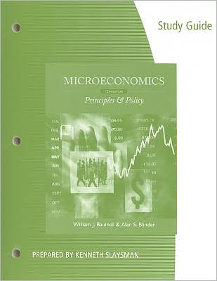 Cover for William J. Baumol · Study Guide for Baumol / Blinder's Microeconomics, 12th (Paperback Book) [12 Revised edition] (2011)